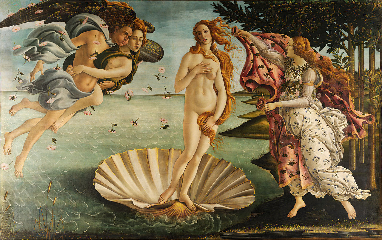 Vênus é VÊNUS mesmo! (Sandro Botticelli - O Nascimento de Vênus)